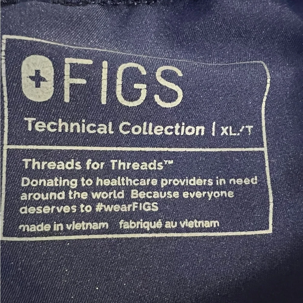 FigsStylish Blue Jogger Scrub Pants